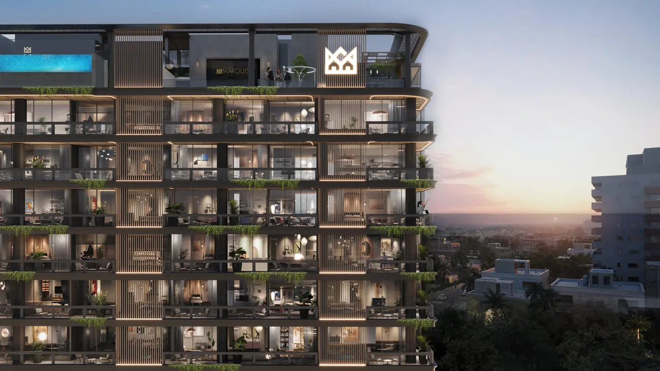Marquis Vista in Dubai Land Residence by Marquis - Exterior Image 6