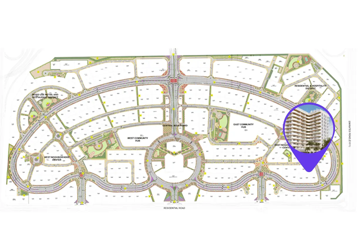 Aark Terraces master plan