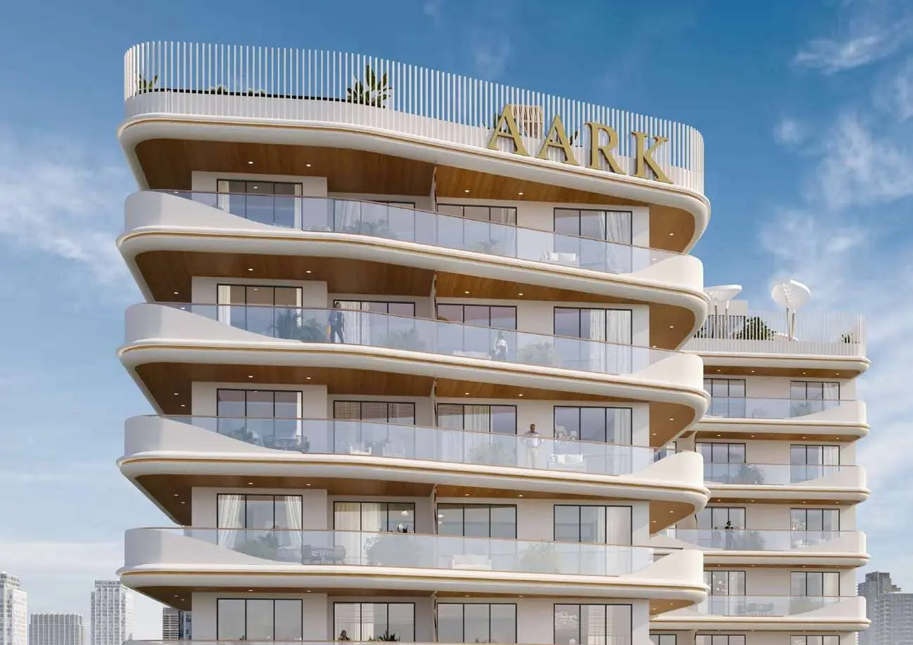 Aark Terraces in Dubai Land Residence by Aark Developers - Exterior Image 3