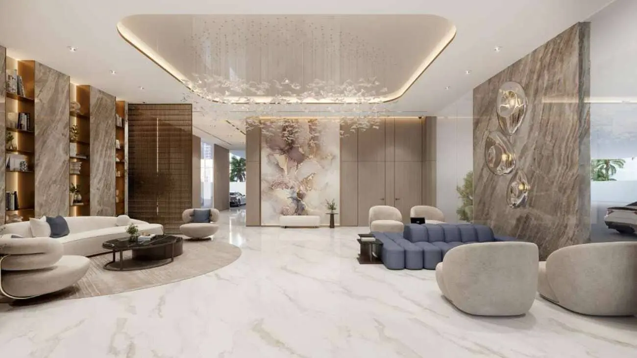 Aark Terraces in Dubai Land Residence by Aark Developers - Lobby Image 1