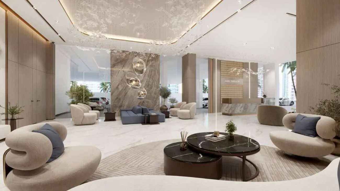 Aark Terraces in Dubai Land Residence by Aark Developers - Lobby Image 3