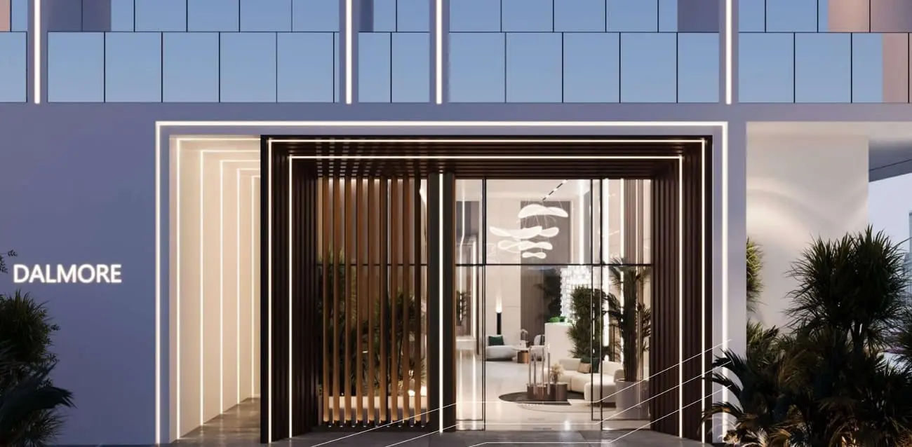 Dalmore Tower in Dubai Land Residence by Dalmore Real Estate Development - Exterior Image 2