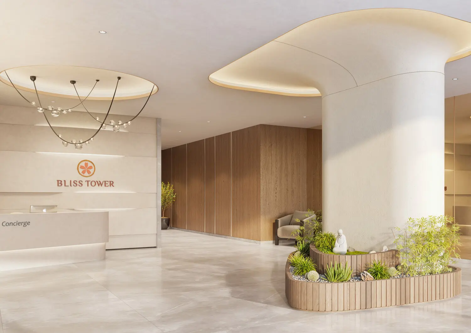 Bliss Tower in Dubai Land Residence by Grid Properties - Lobby Image 2