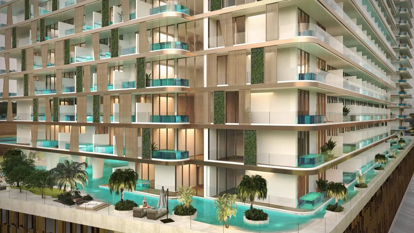Peace Lagoons 2 in Dubai Land Residence by Peace Homes Development - Exterior Image 4