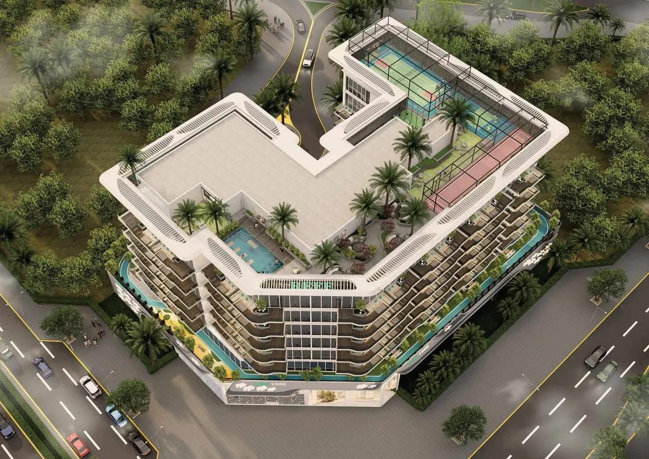 Reef 1000 in Dubai Land Residence by Reef Luxury Development - Exterior Image 4