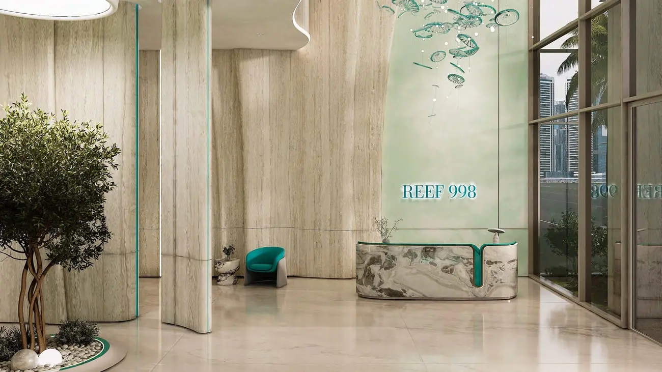 Reef 998 in Dubai Land Residence by Reef Luxury Development - Lobby Image 1