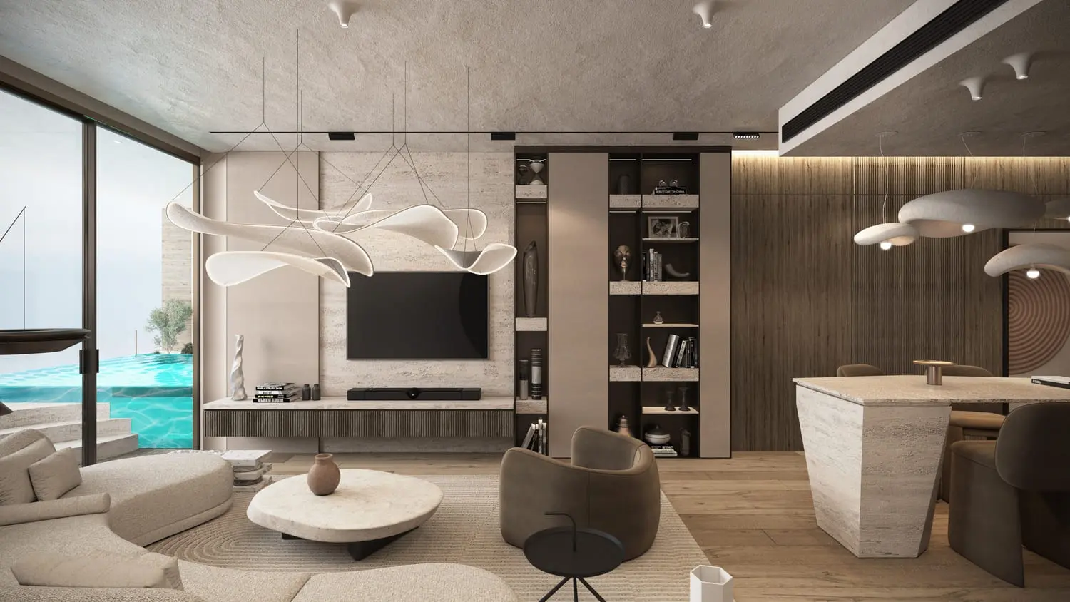 Peace Lagoons in Dubai Land Residence by Peace Homes Development - Interior Image 8