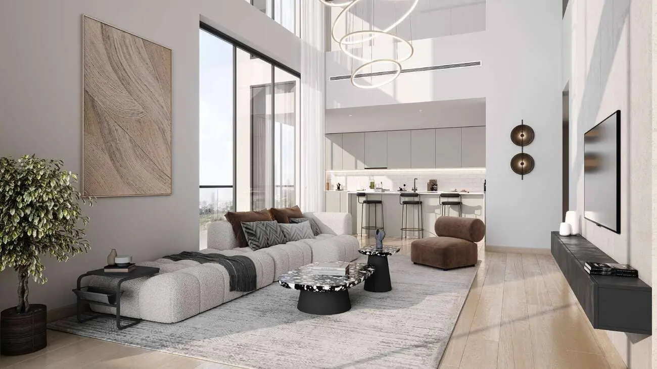 The Corner in Dubai Land Residence by Arabian Gulf Developer - Interior Image 2