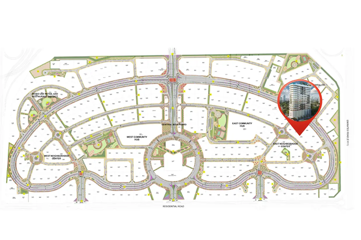 Weybridge Gardens 5 master plan
