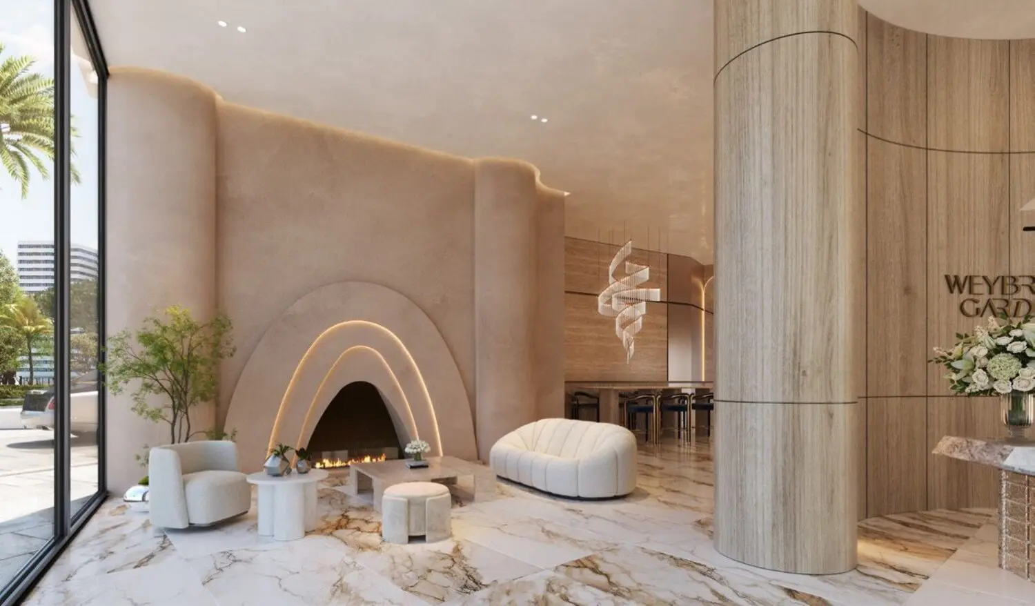 Weybridge Gardens 5 in Dubai Land Residence by Leos - Lobby Image 2