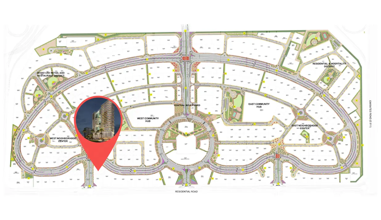 Weybridge Gardens 4 master plan