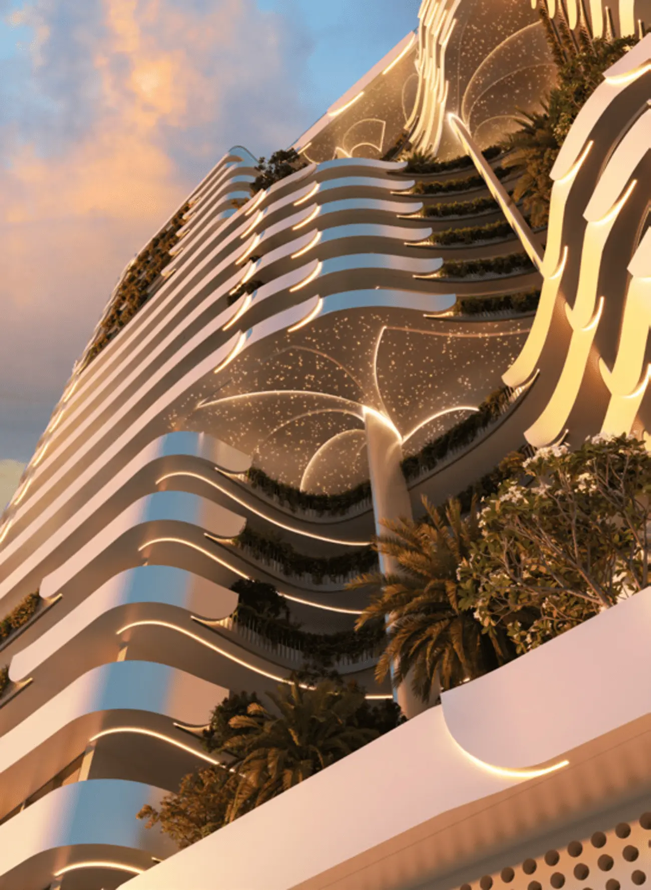 Weybridge Gardens 4 in Dubai Land Residence by Leos - Exterior Image 1