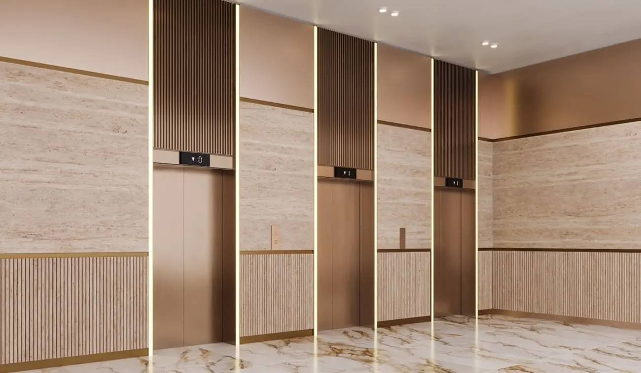 Weybridge Gardens 4 in Dubai Land Residence by Leos - Lobby Image 3