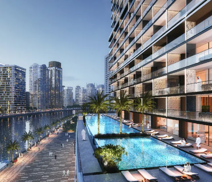 Trillionaire Residences in Business Bay by Binghatti - Exterior Image 4