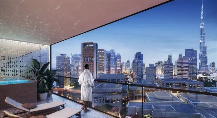 Trillionaire Residences in Business Bay by Binghatti - Exterior Image 5