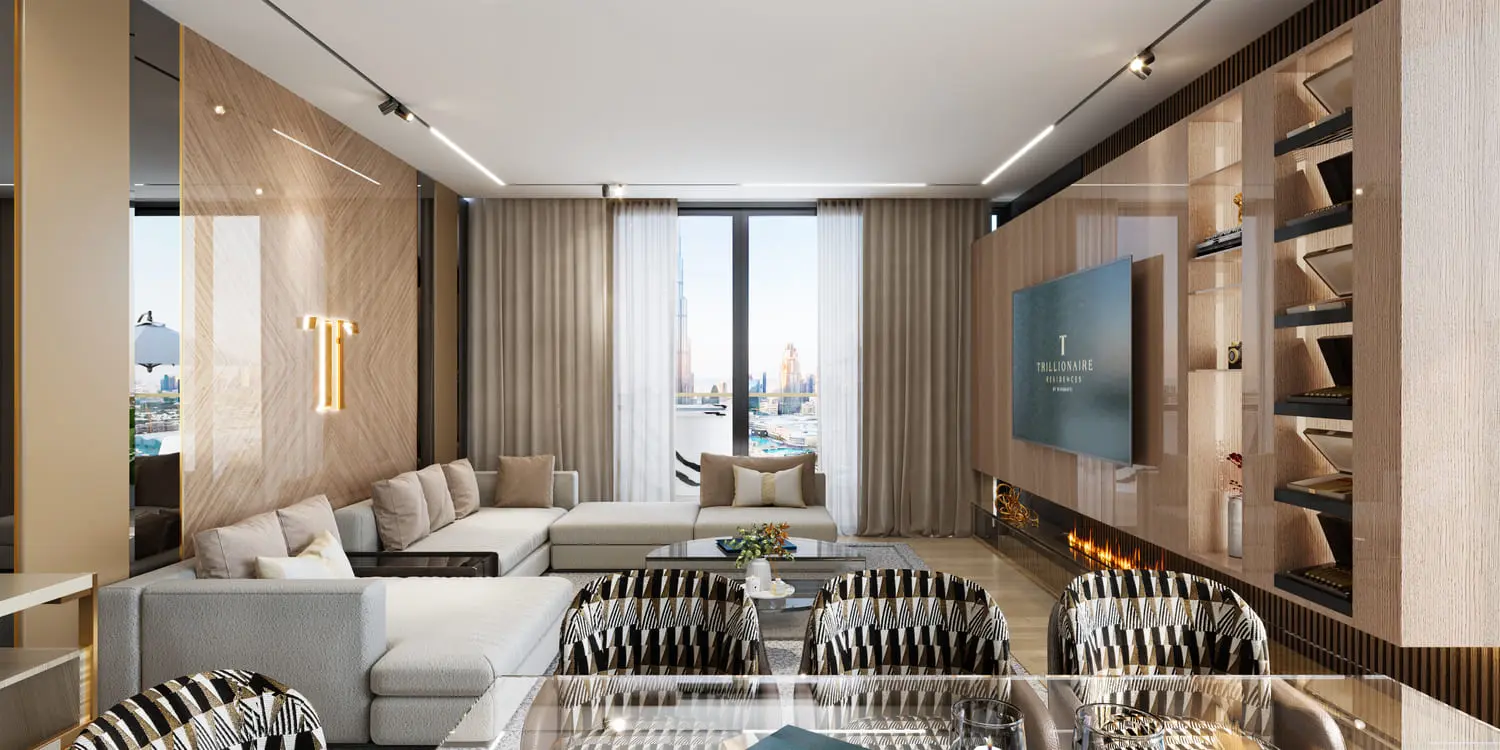 Trillionaire Residences in Business Bay by Binghatti - Interior Image 1