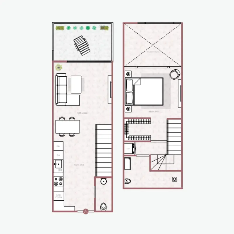 1 bedroom