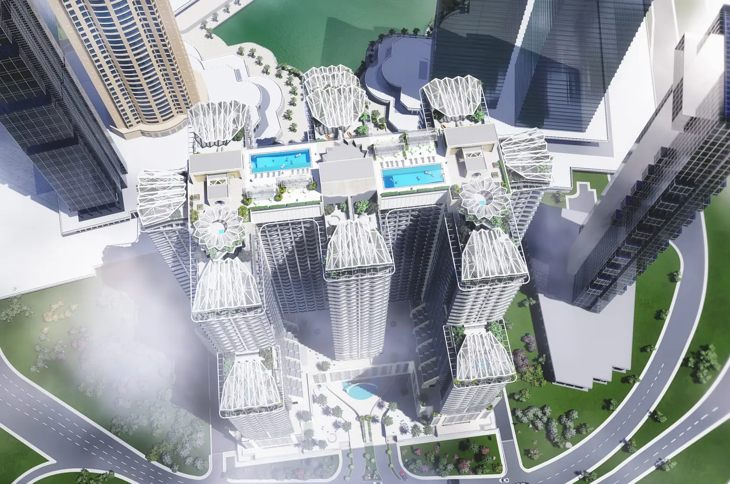 Golf Views Seven City in Jumeirah Lake Towers (JLT) by Seven Tides - Exterior Image 5