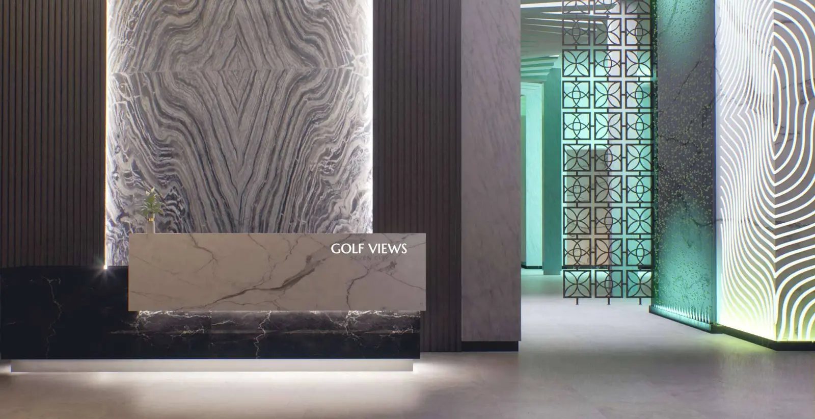 Golf Views Seven City in Jumeirah Lake Towers (JLT) by Seven Tides - Lobby Image 1