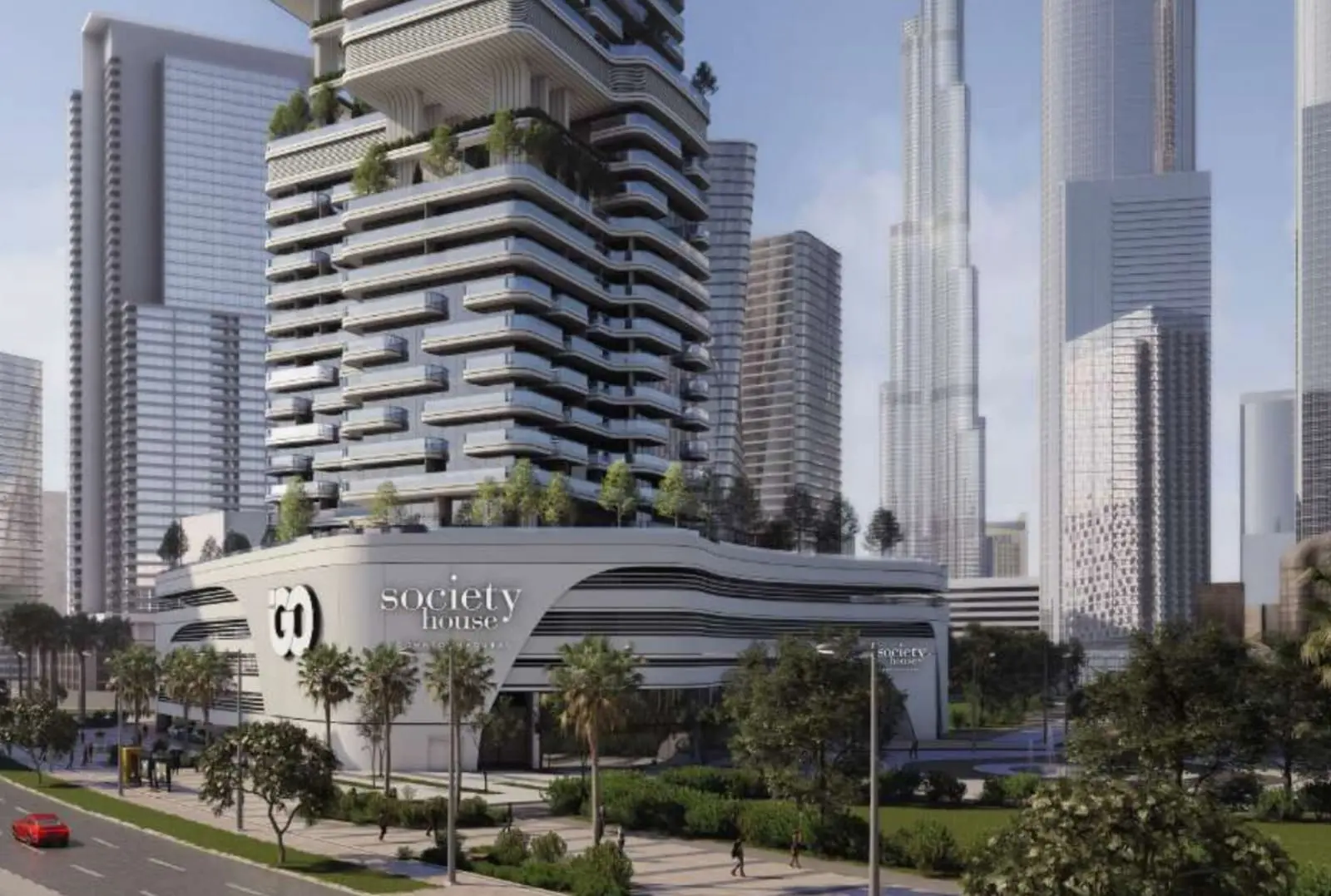 Society House in Downtown Dubai by Invest Group Overseas (IGO) - Exterior Image 3