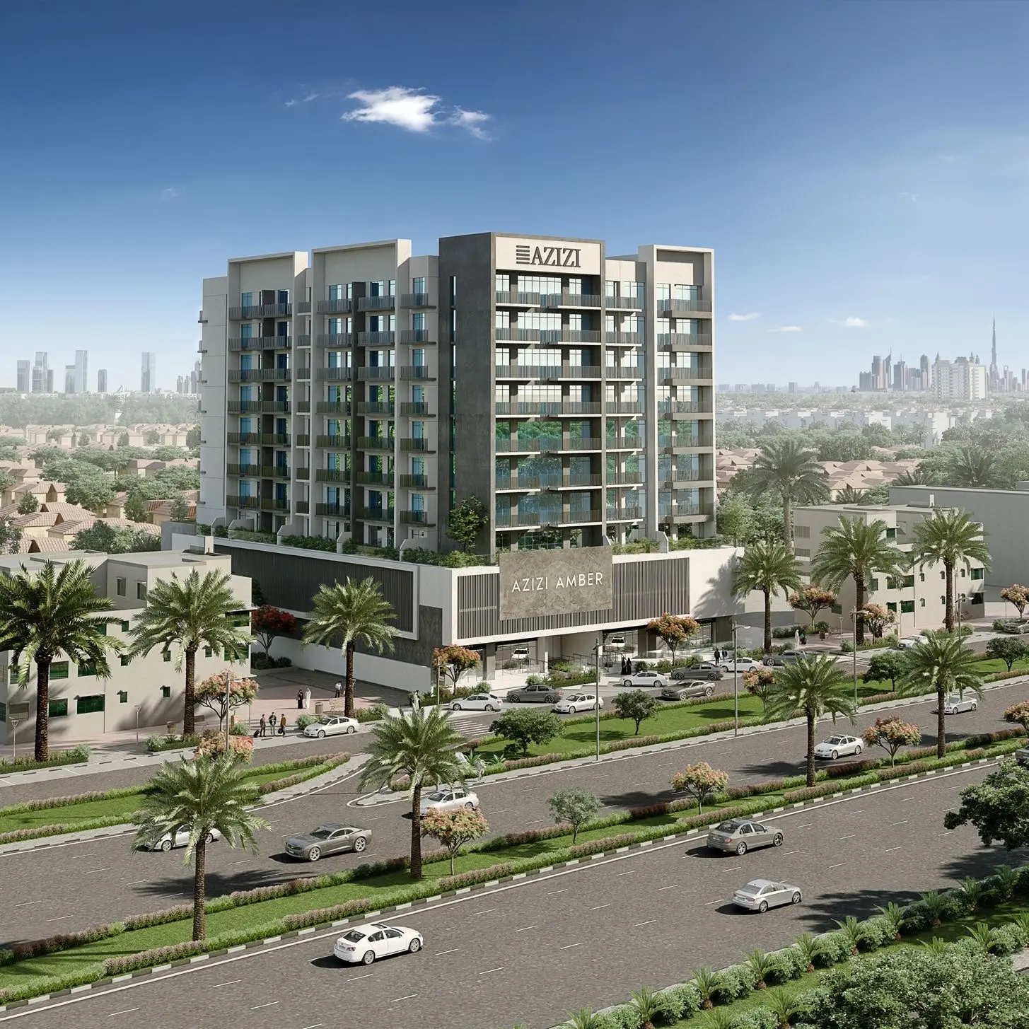 Azizi Amber in Al Furjan by Azizi - Exterior Image 3