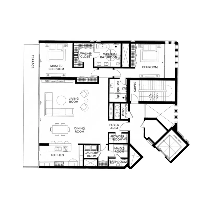 3 bedroom