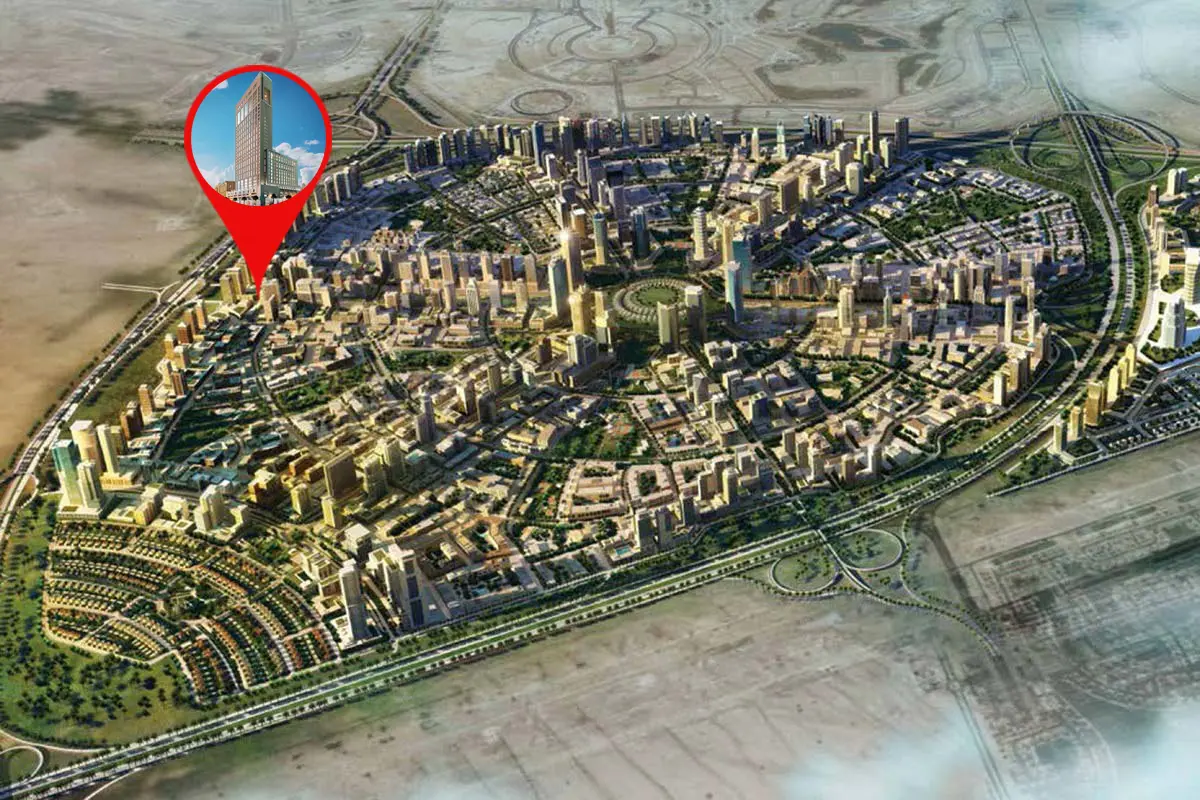 Marriott Residences JVC master plan