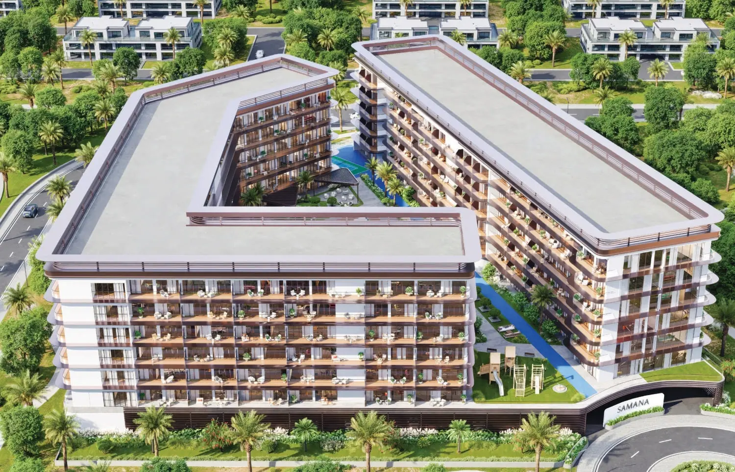 Samana Hills South in Dubai Industrial City by Samana - Exterior Image 3