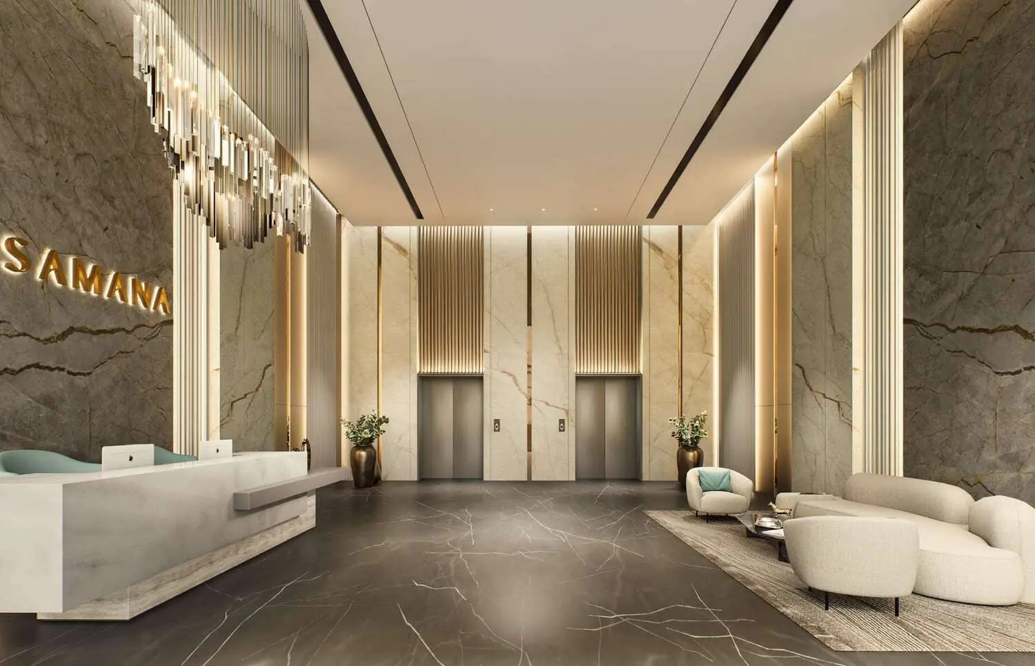 Samana Hills South in Dubai Industrial City by Samana - Lobby Image 2