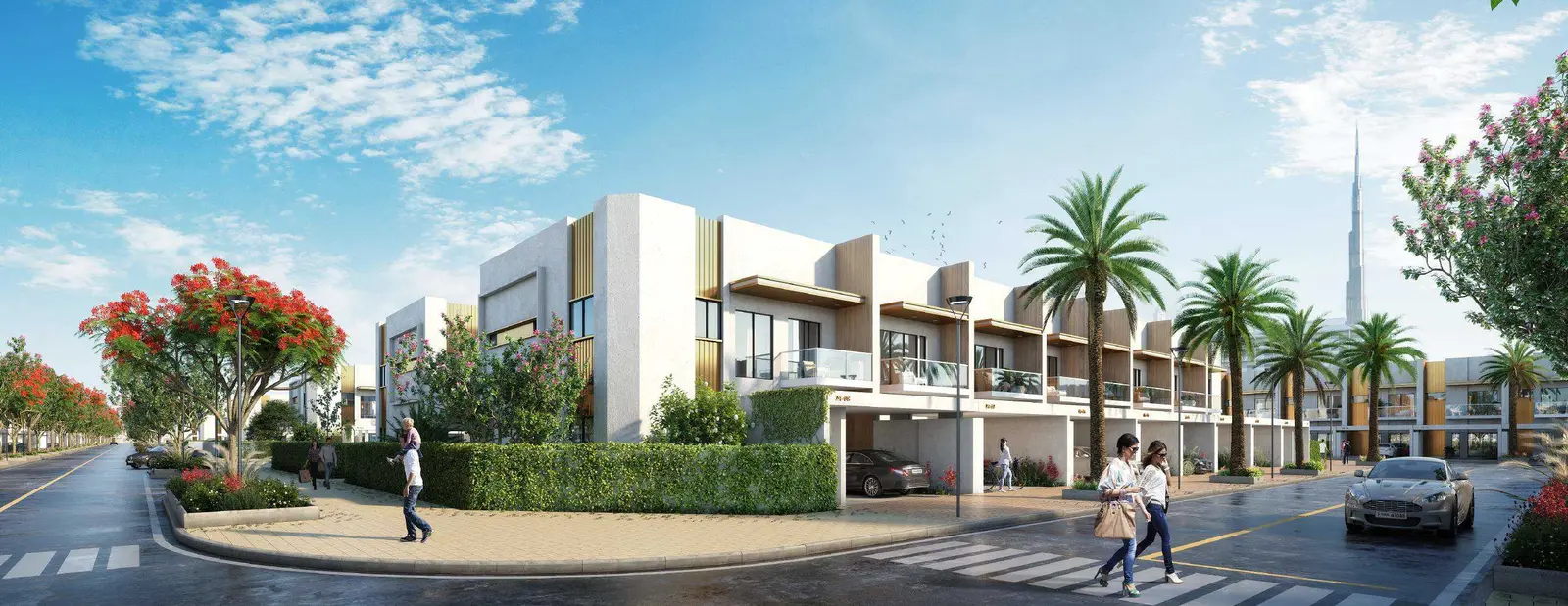 Mag City Townhouses in Mohammed Bin Rashid City (MBR) by MAG - Exterior Image 4