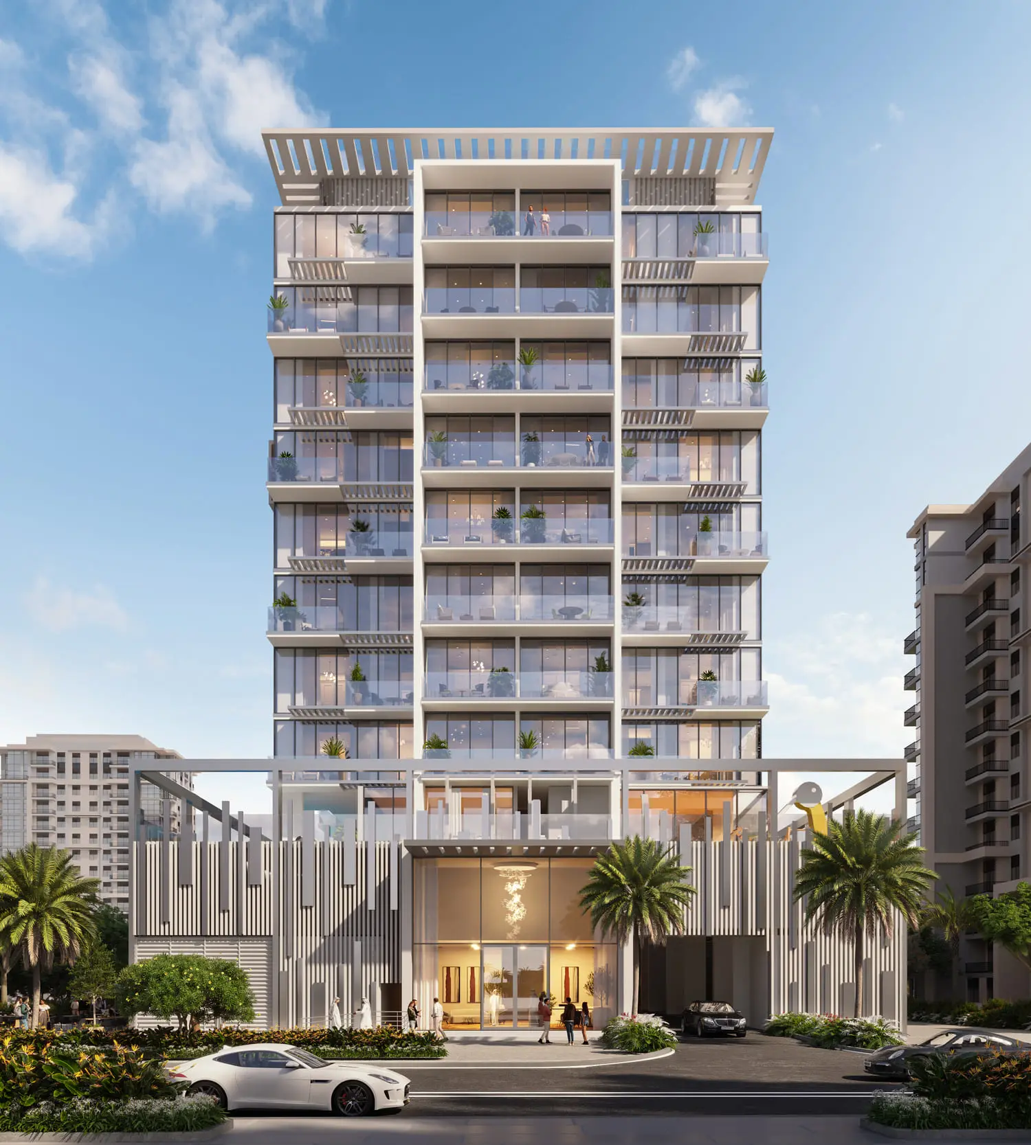 Allegro Residences in Dubai Islands by Mill Hill Riviera Development - Exterior Image 3