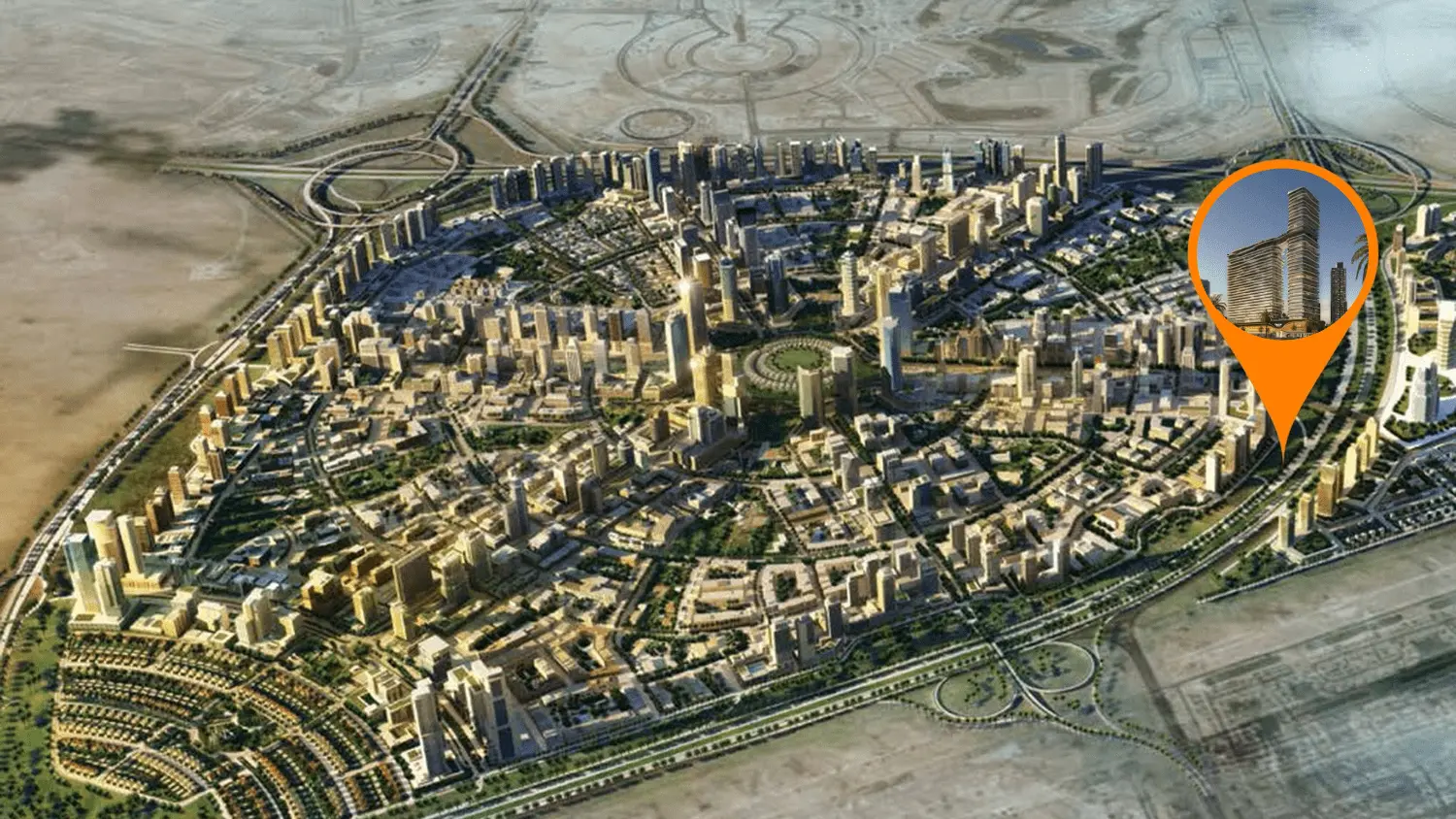 One Sky Park master plan