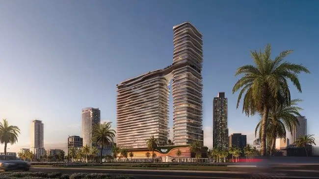 One Sky Park in Jumeirah Village Circle (JVC) by Iman Developers - Exterior Image 2