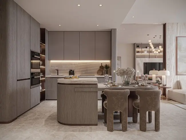 One Sky Park in Jumeirah Village Circle (JVC) by Iman Developers - Interior Image 2