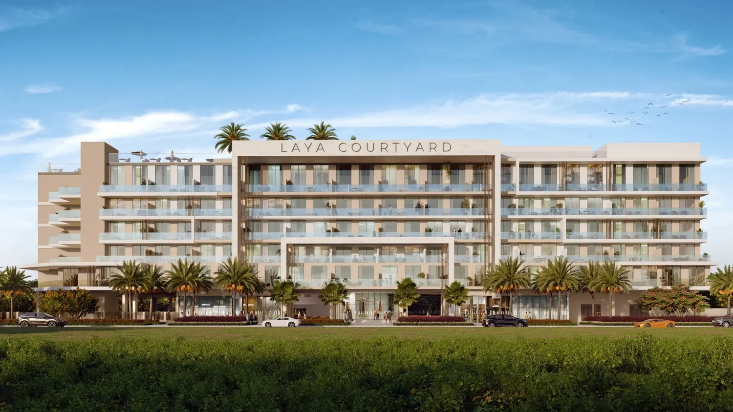Laya Courtyard in Dubai Studio City by Laya Developers (Akshara Global) - Exterior Image 1