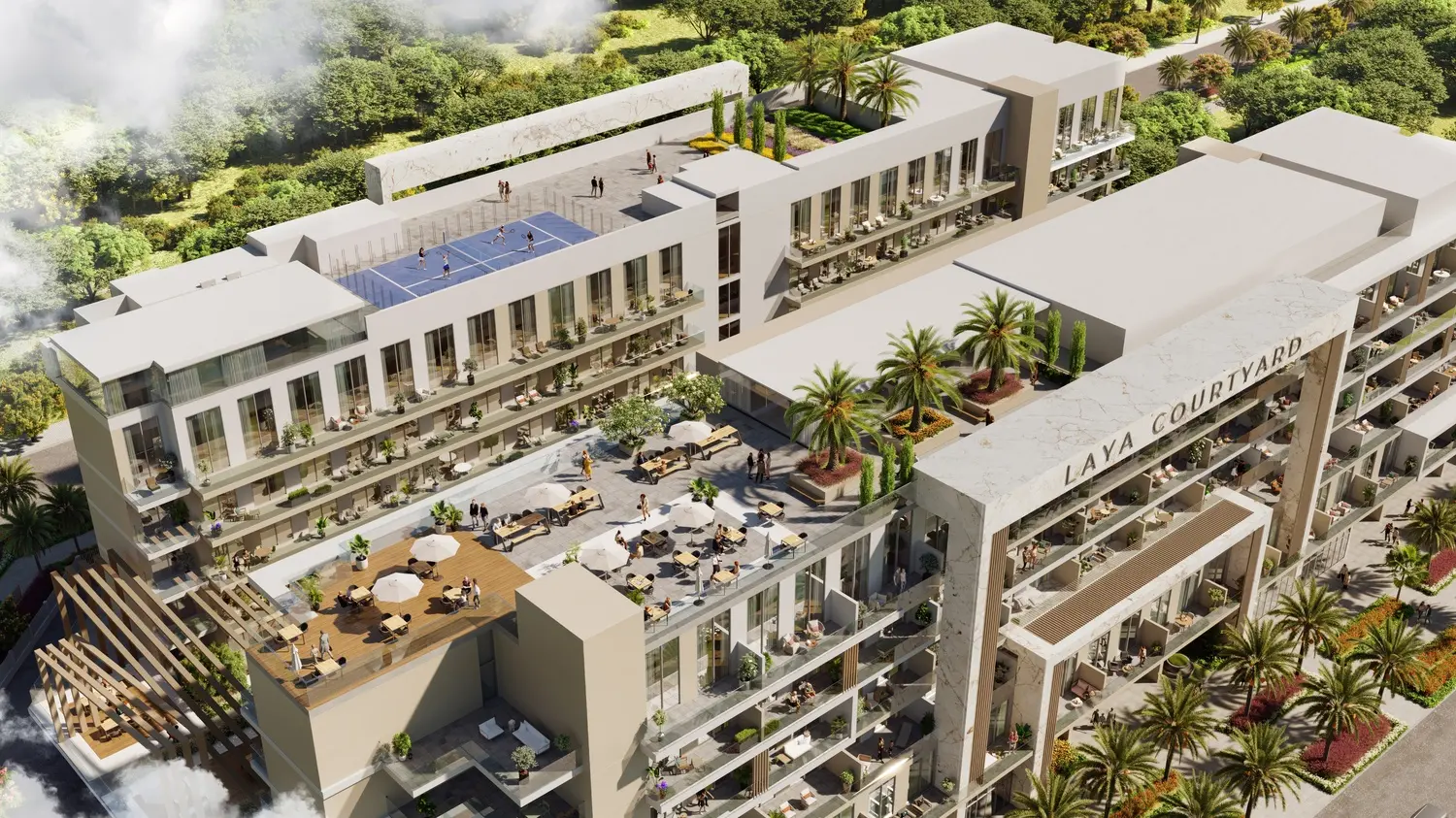Laya Courtyard in Dubai Studio City by Laya Developers (Akshara Global) - Exterior Image 3