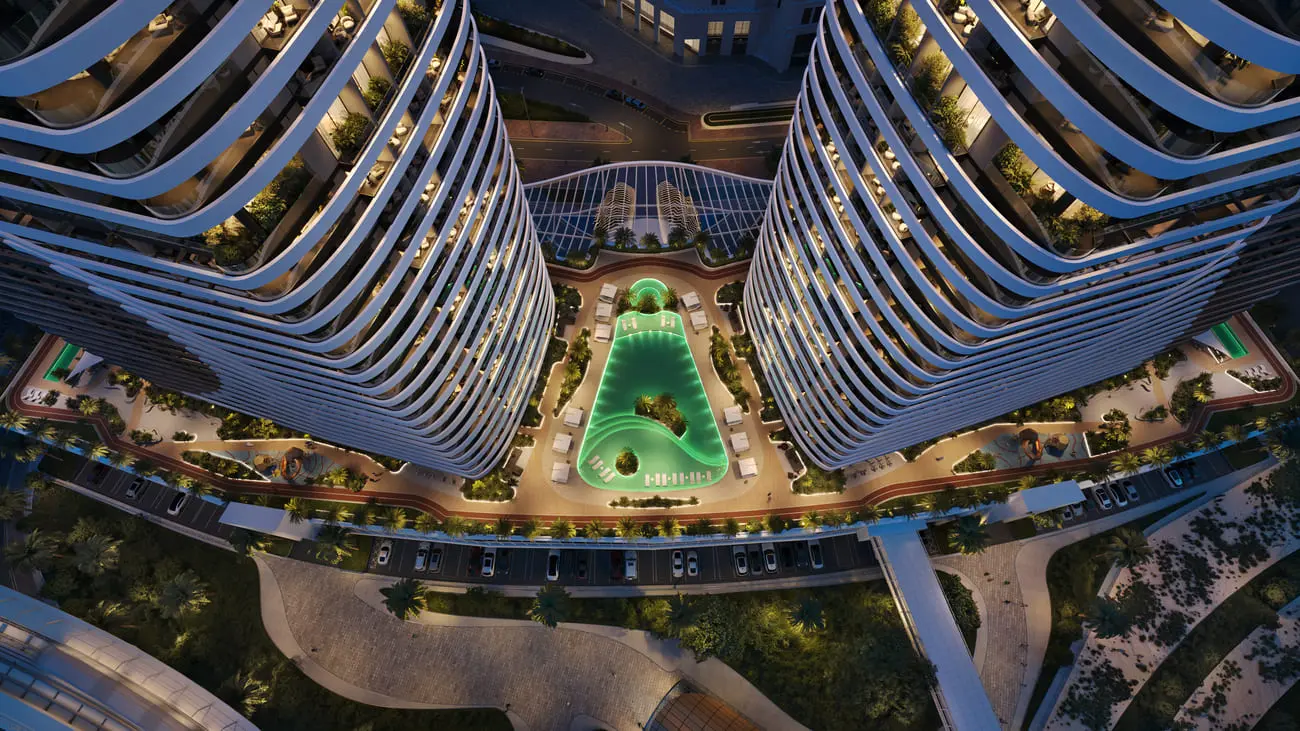 Sky Hills Astra in Dubai Science Park by HRE Development - Exterior Image 3