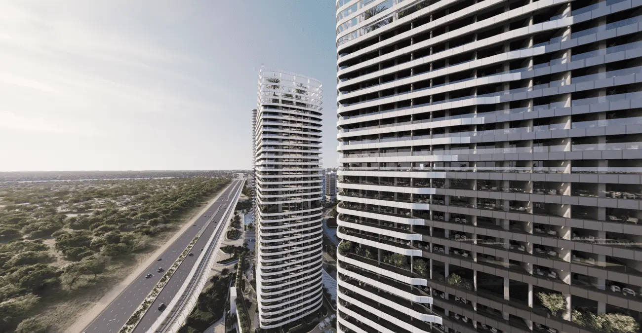 Sky Hills Astra in Dubai Science Park by HRE Development - Exterior Image 4