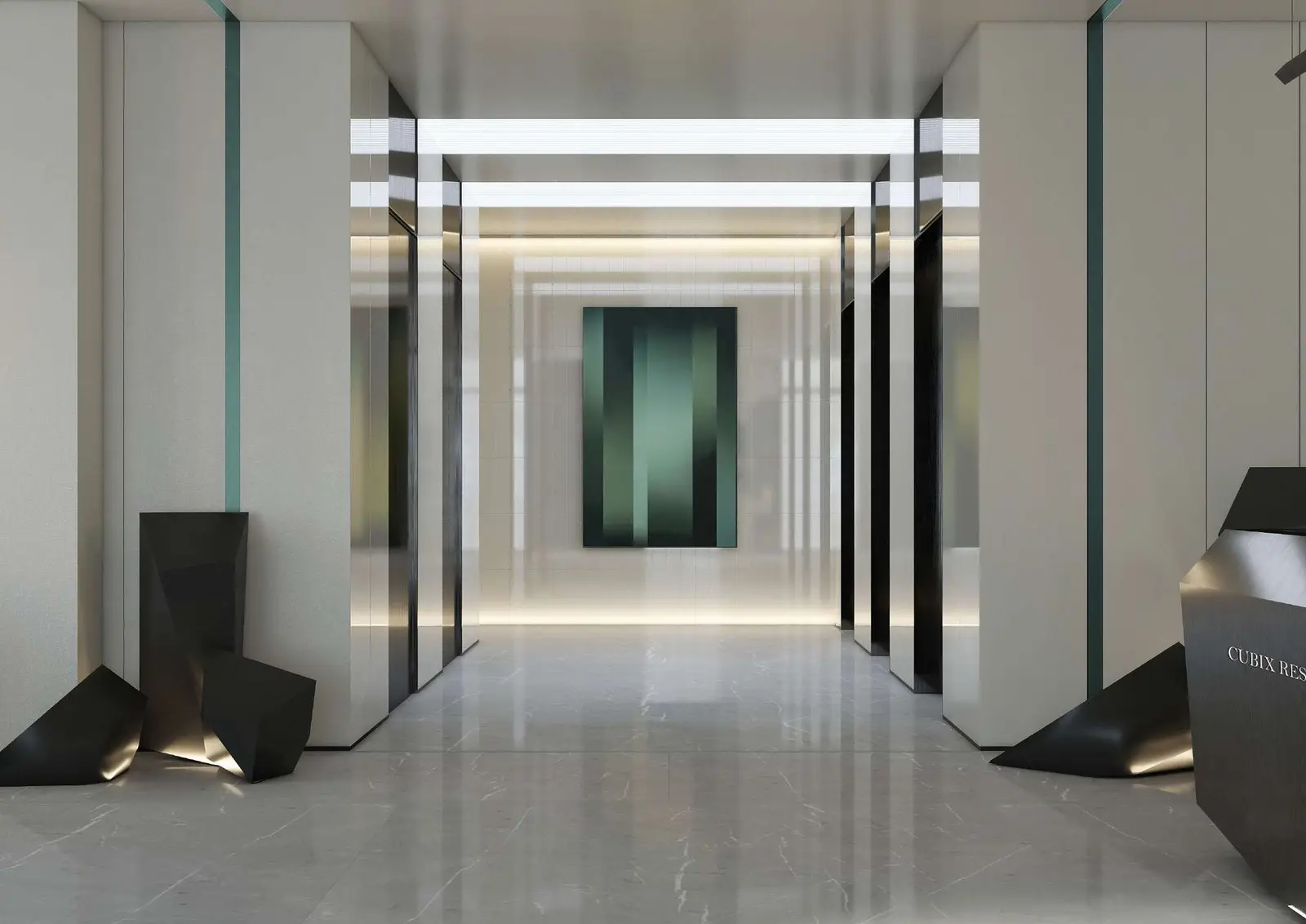 Cubix Residences in Jumeirah Village Circle (JVC) by Qube Development - Lobby Image 1