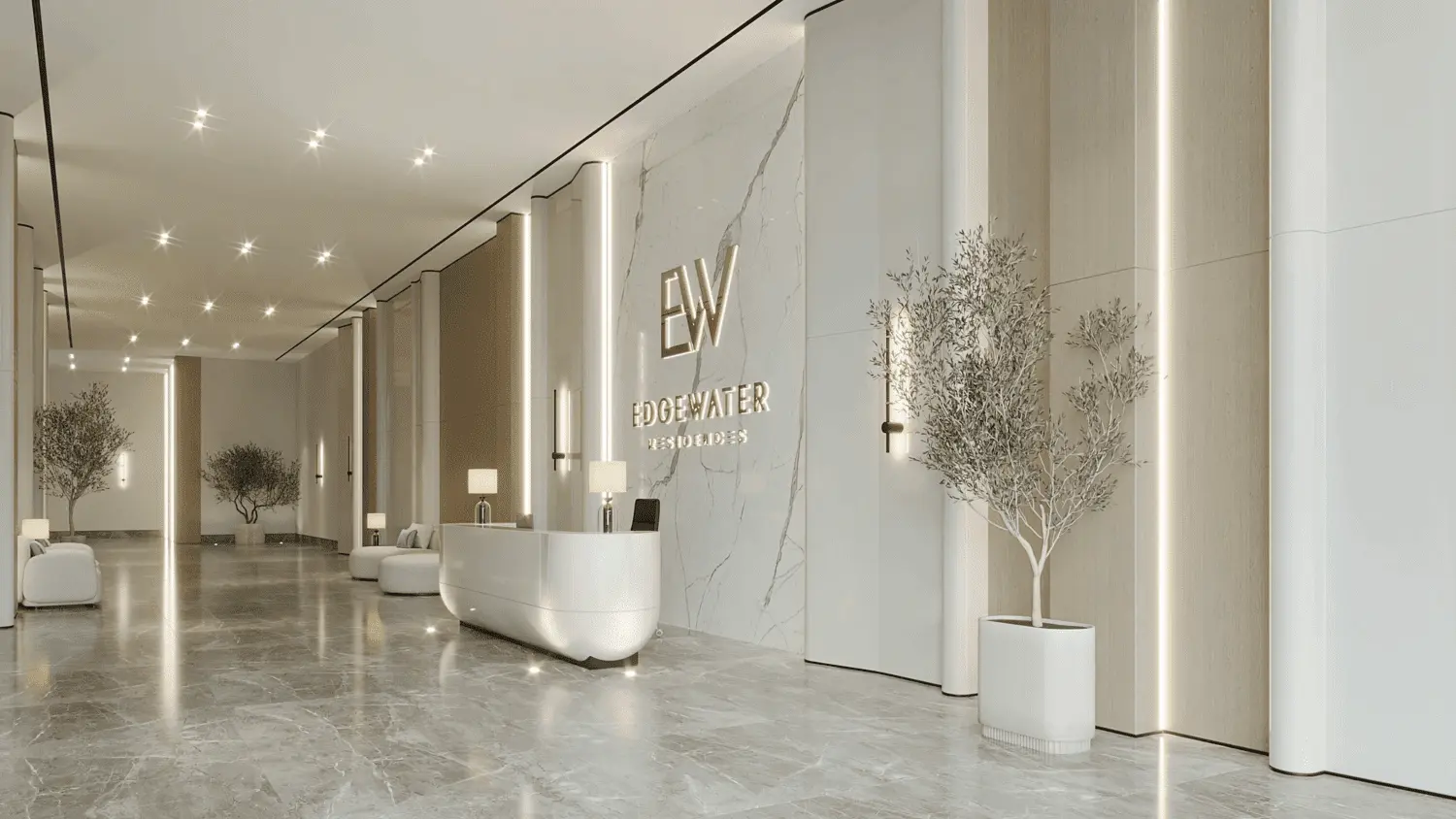 Edgewater Residences 1, 2 and 3 in Dubai Islands by MGS-Development - Lobby Image 1