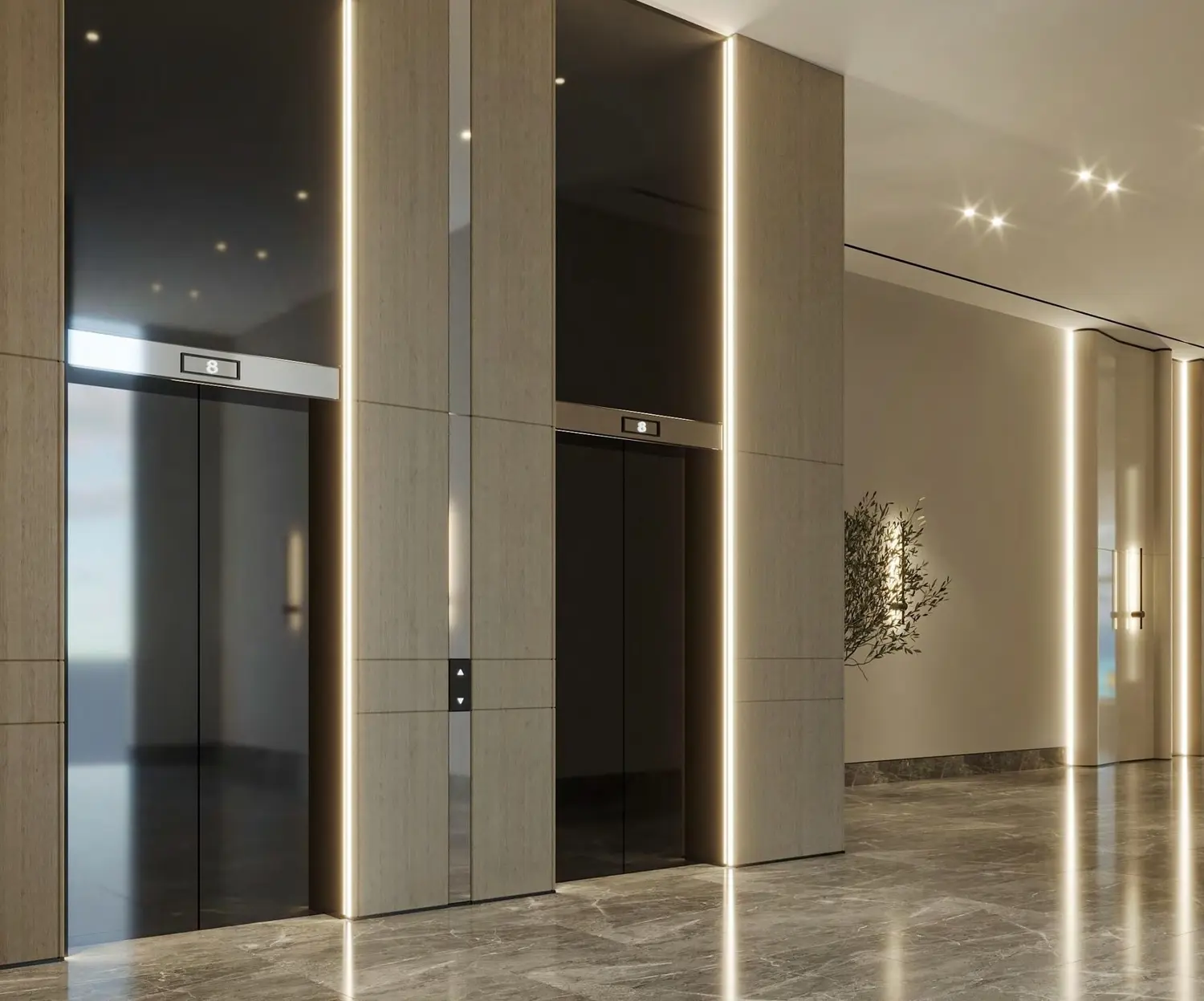 Edgewater Residences 1, 2 and 3 in Dubai Islands by MGS-Development - Lobby Image 2