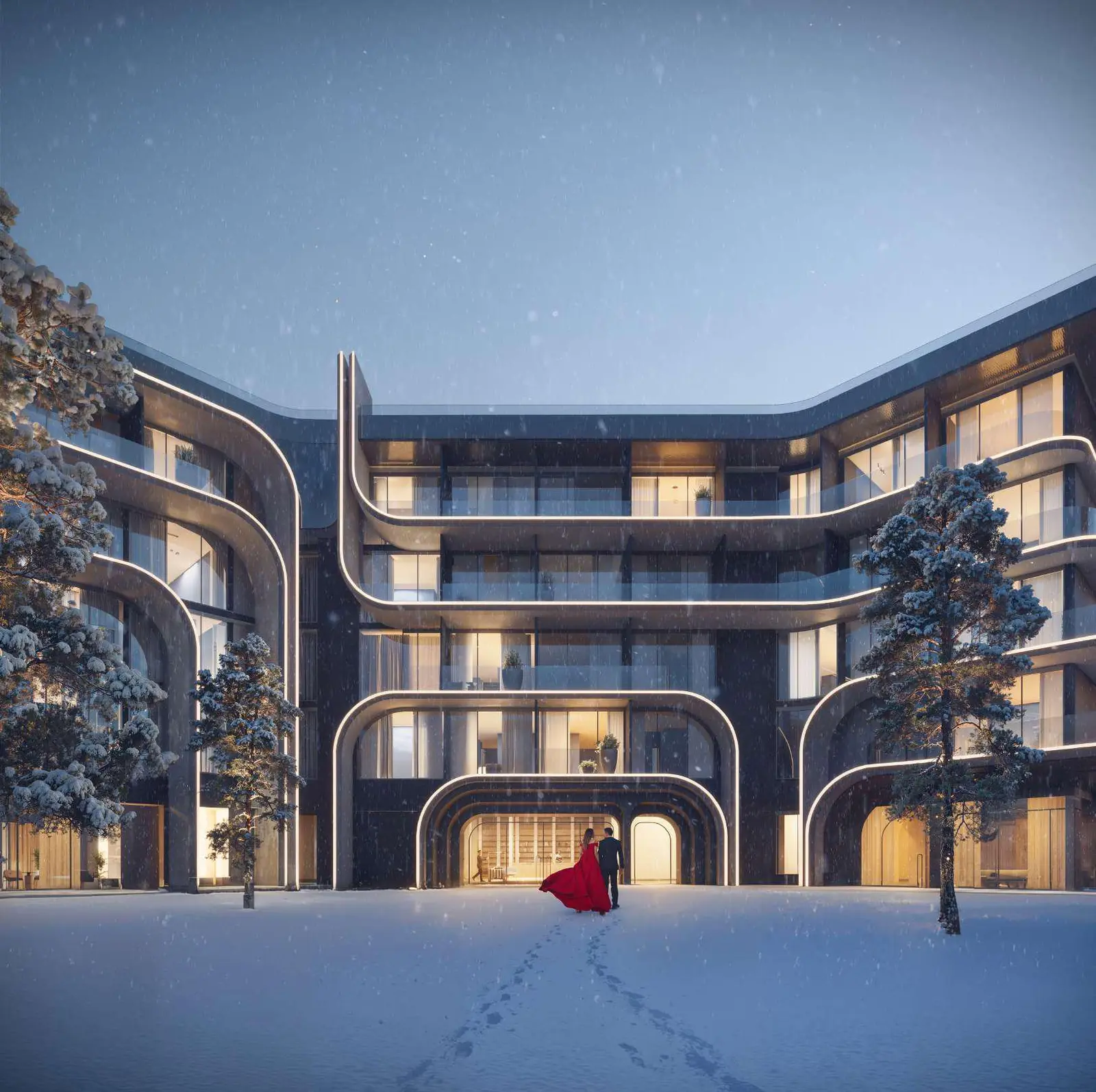 Hotel London in The World Islands by THOE - Exterior Image 3