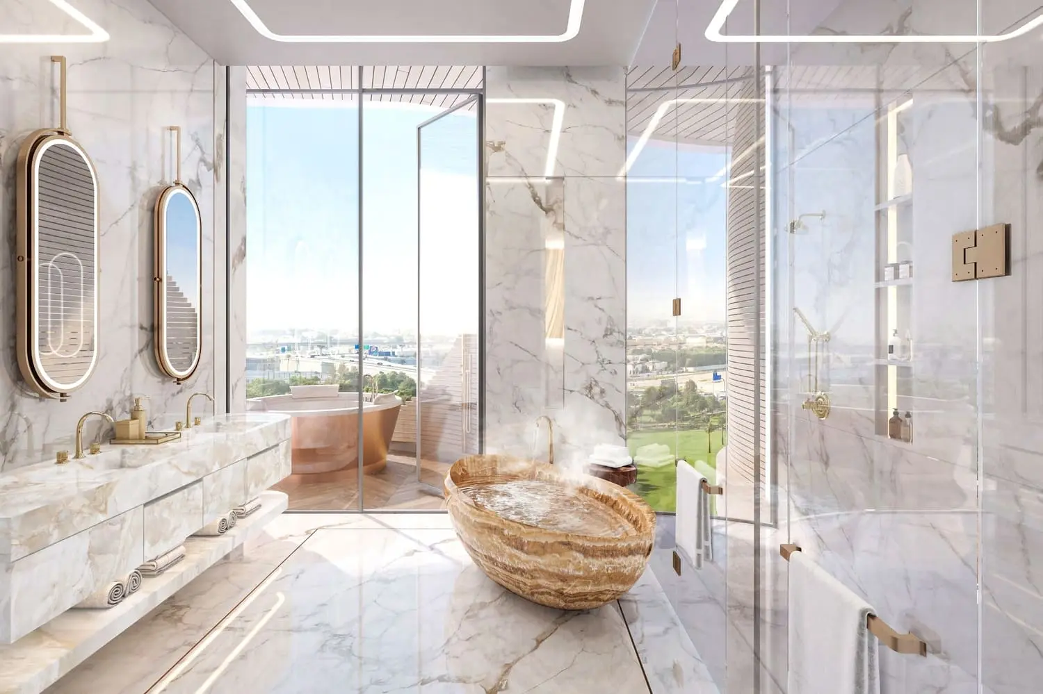One Canal Residences in Al Safa by AHS Properties - Interior Image 1