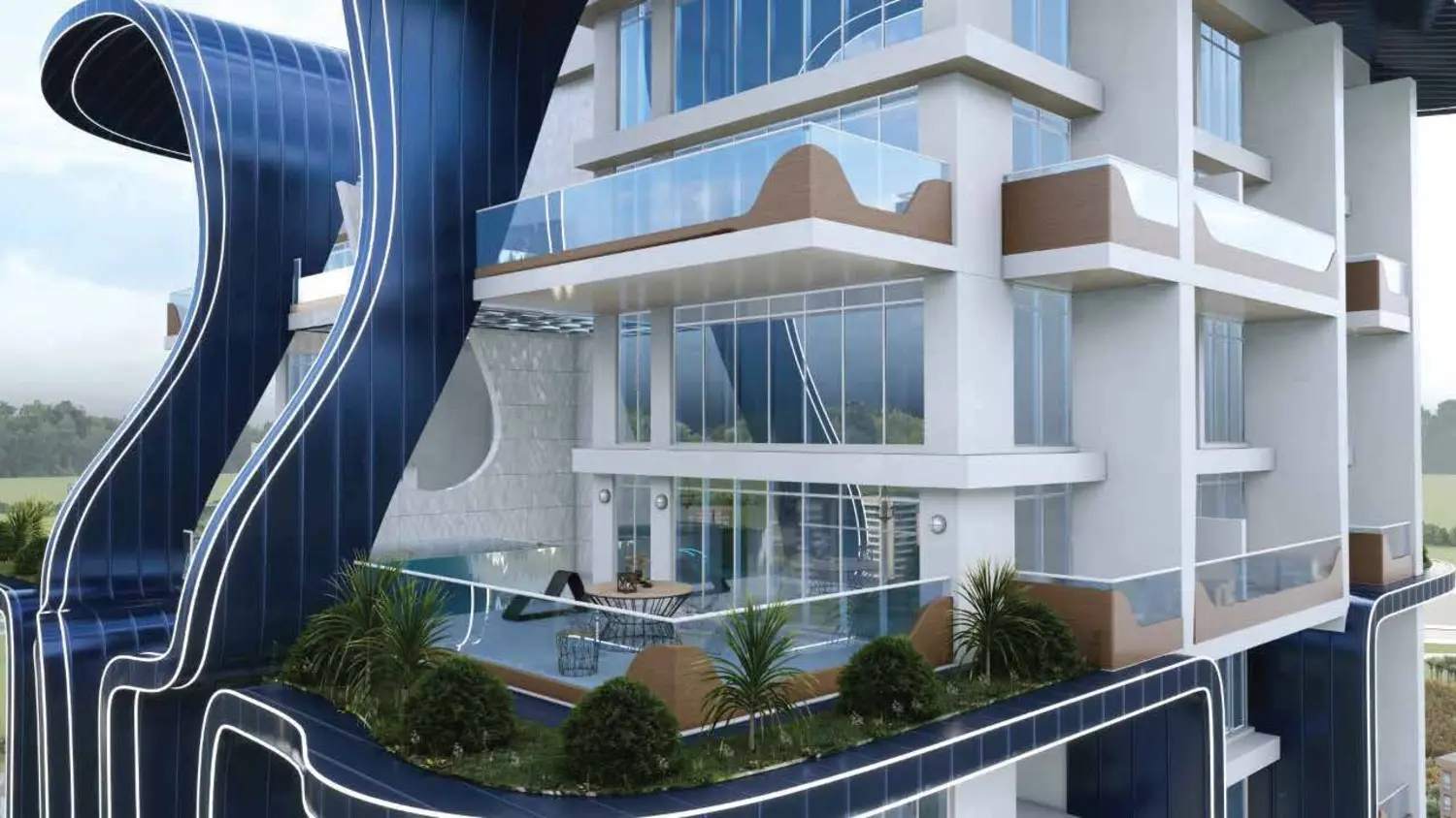 Samana Waves Phase II in Jumeirah Village Circle (JVC) by Samana - Exterior Image 3