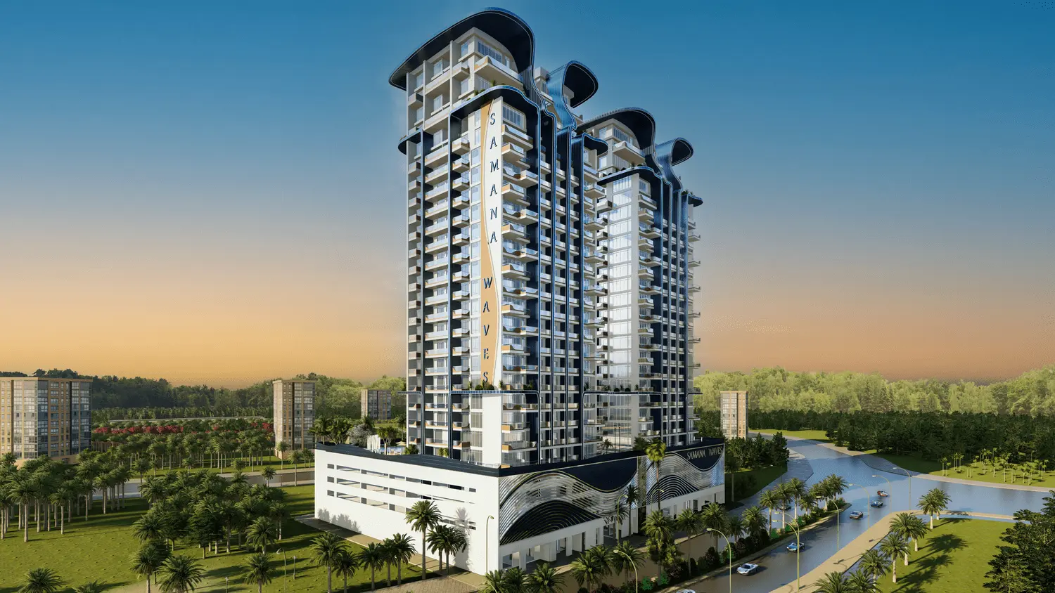Samana Waves Phase II in Jumeirah Village Circle (JVC) by Samana - Exterior Image 7