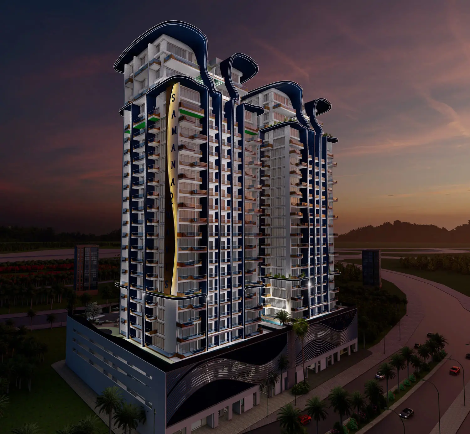 Samana Waves Phase II in Jumeirah Village Circle (JVC) by Samana - Exterior Image 9