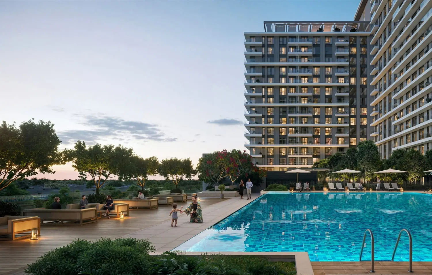 Vida Residences Club Point in Dubai Hills by EMAAR - Exterior Image 2