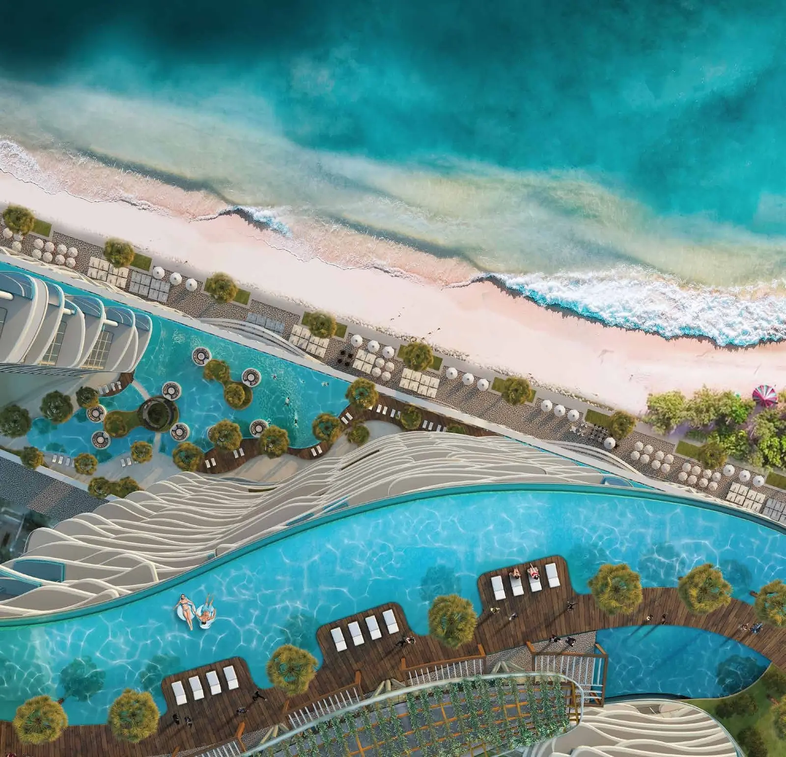 Damac Bay in Dubai Harbour by DAMAC - Exterior Image 3