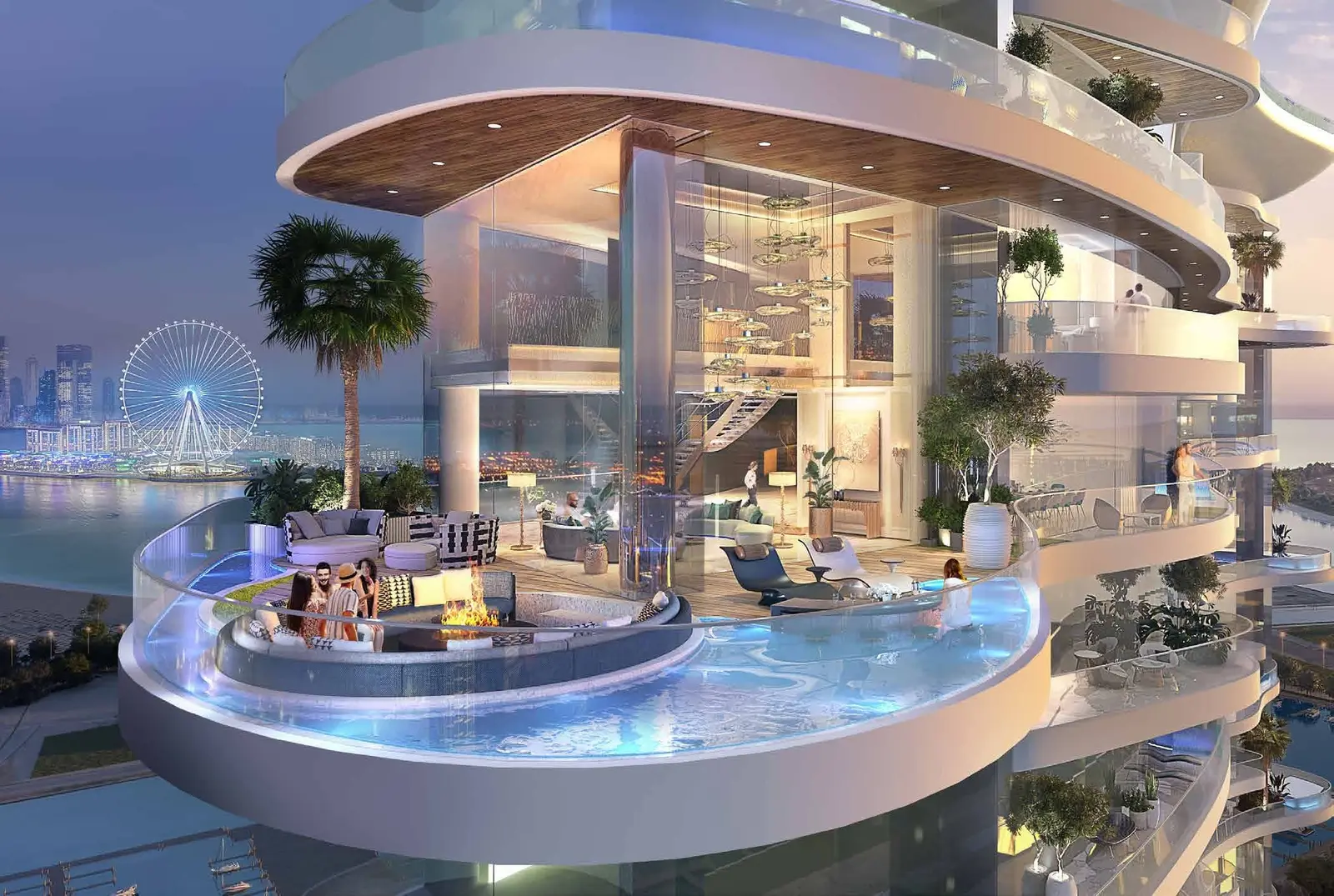 Damac Bay in Dubai Harbour by DAMAC - Exterior Image 4