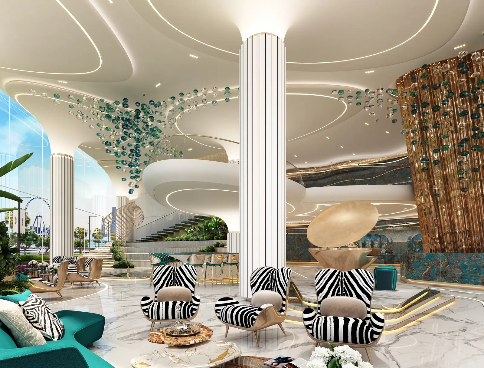 Damac Bay in Dubai Harbour by DAMAC - Lobby Image 3